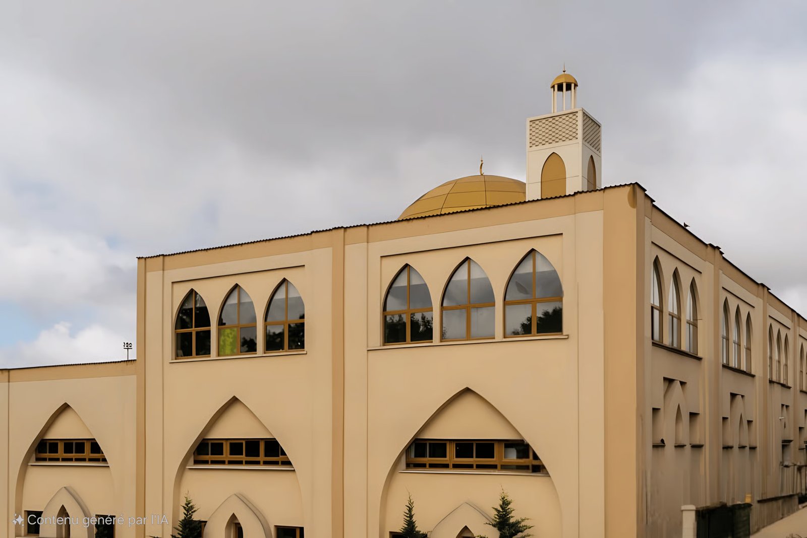 Extérieur de la mosquée